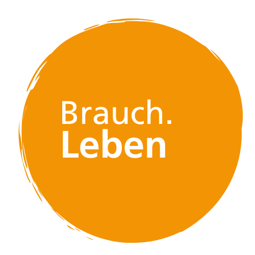 Button mit Link zur Seite Brauch, Tracht, Sprache
