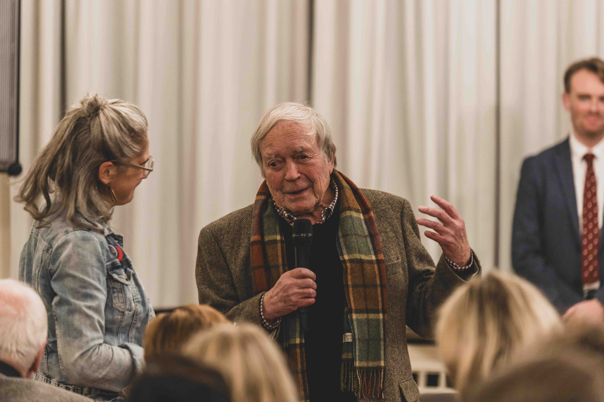 Dieter Wieland bei der Verleihung des Dieter-Wieland-Preises 2024