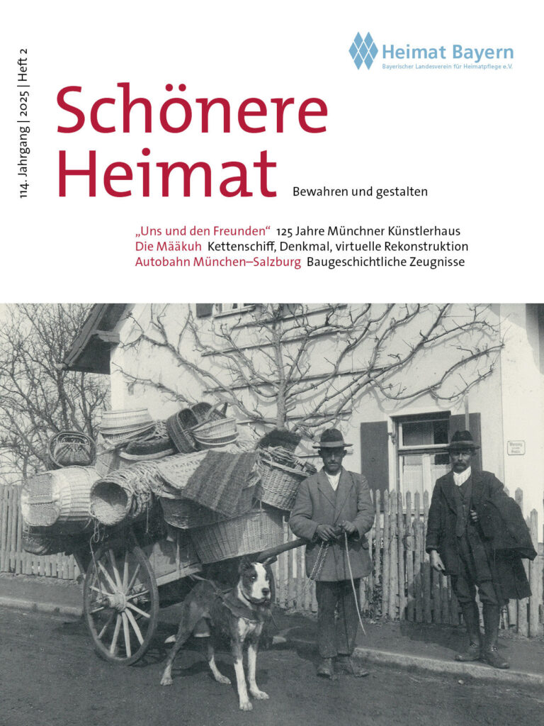 Titelseite der Schöneren Heimat 2025, Heft 2.
